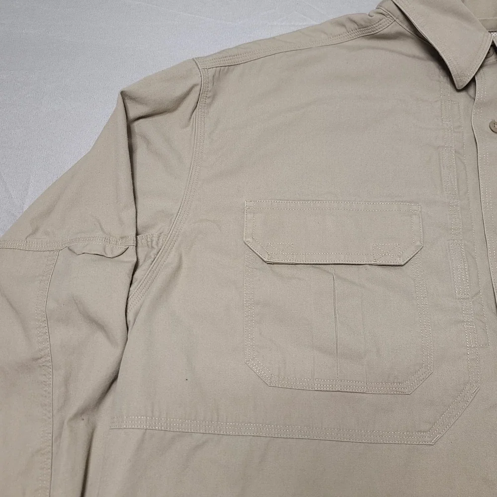 5.11‎ Tactical Shirt Mens XL Long Sleeve Pockets Outdoorsmen Vented